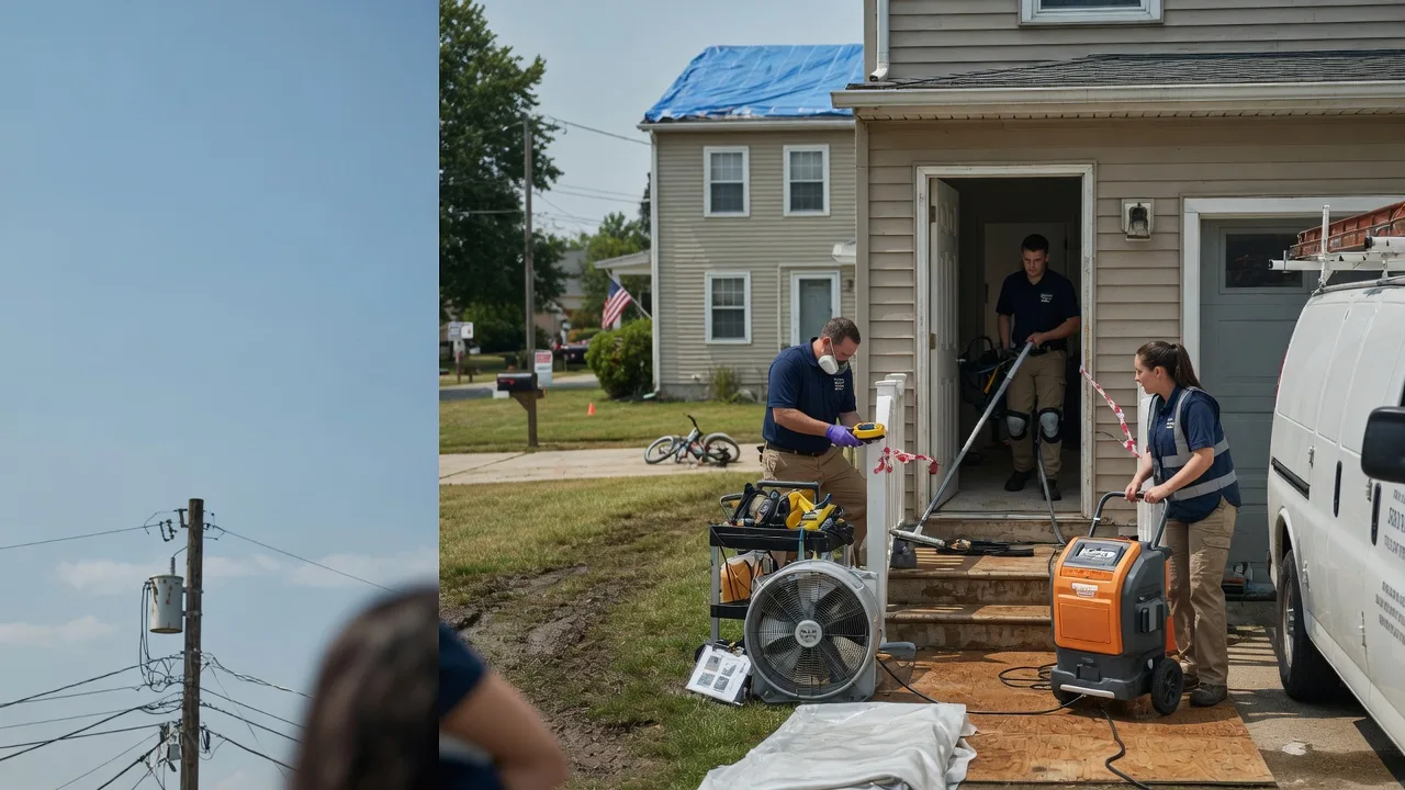 Water Damage Repair in Sidell, IL near me